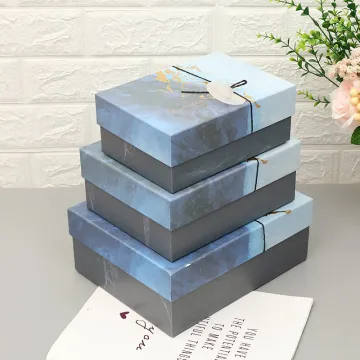 Custom Birthday Gift Packaging Box Cardboard Lid