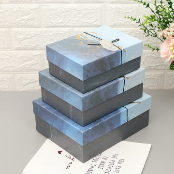 Custom Birthday Gift Packaging Box Cardboard Lid