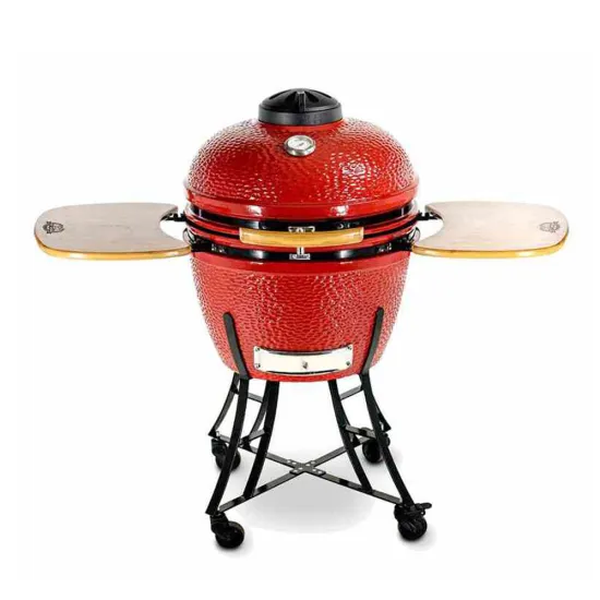24P'' Many Accessories Matched Ceramic BBQ Grill Kamado Tandoor Oven charchole
