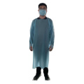 disposable cpe isolation gown with bacck opened