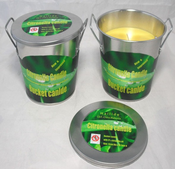 Outdoor Mosquito Insect Bug Repellent Citronella Candles