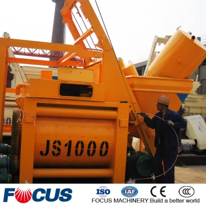 Portable Cement Mixer JS1000 Sicoma Concrete Mixer: New Design