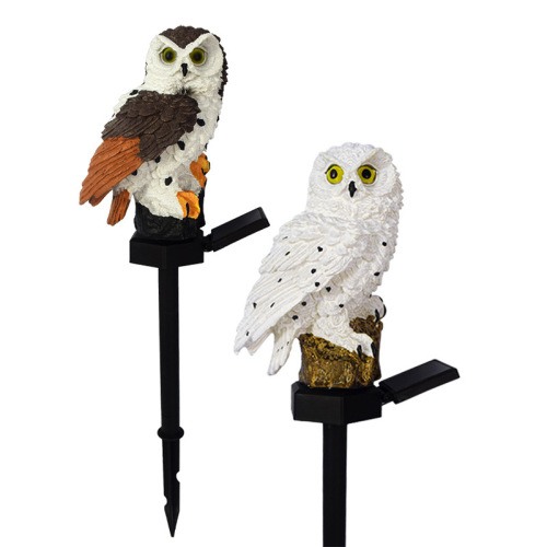 Outdoor Waterproof Energy Saving Wireless Owl Shape LED Solar Light