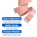 Senior Light Pink Metal Buckle Gait Belt