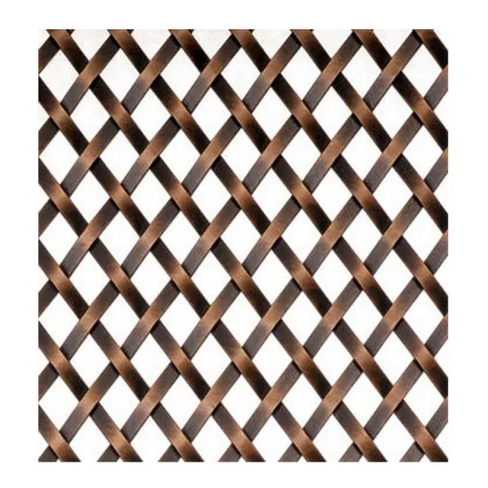 Stainless Steel 201/304/316 Metal Furniture Screen Flat Weaved Wire Mesh