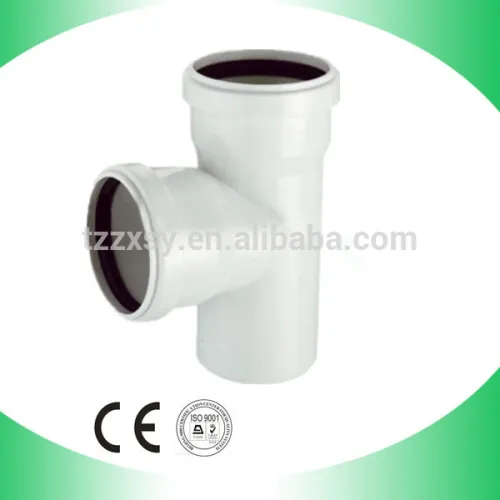 Pvc Drainage Pipe Fittings Sanitary Angle Cross, High Quality Pvc Drainage Pipe Fittings