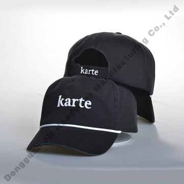 Custom Embroidery Logo Adjustable Curved Brim Golf Caps