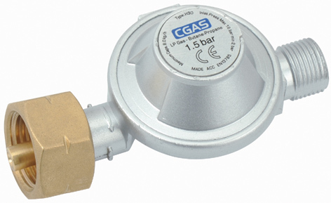 LPG Euro High Pressure Gas Regulator (H30G16B1.5)