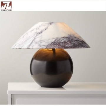 Lampada da tavolo laterale moderna di alta qualità in Cina - Bulgari Marble Fashion Export