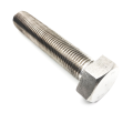 Fastener DIN933 SS304 / 316 สายฟ้า Hex แบบเกลียวเต็ม