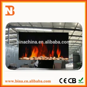 2015 decorative modern mirror Decor flame effect electric fireplace wall heater