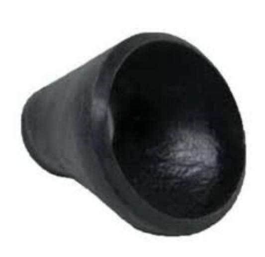 ASME B16.9 Carbon Stahl nahtloser ECC -Reduzierer