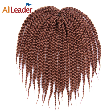 AliLeader 12 Colors 12"-30" Synthetic Box Braid Crochet Hair Extension For Braids