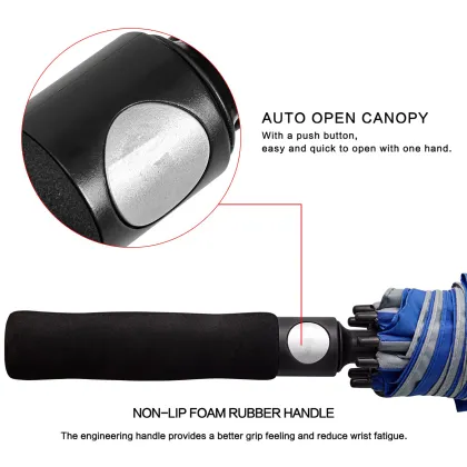 Worldwide Promotional Advertising Double Layer Auto Golf Umbrella