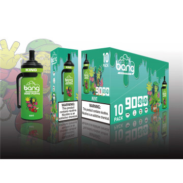 Bang King 9000 Puffs Kit descartável na Suécia