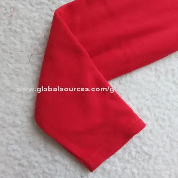 Women's red robe, made of 100% polyester