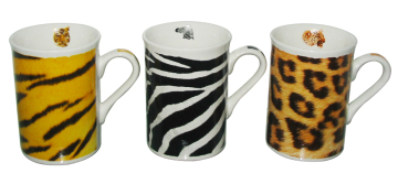10oz Porcelain Straight Coffee Mugs (7108-020)