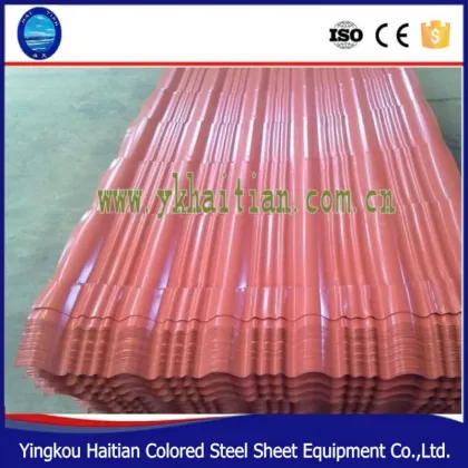 HT Colored Steel Roof Sheets Roofing Sheet Sizes