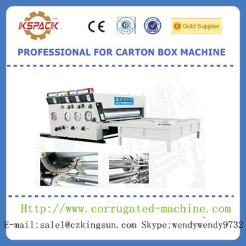 corrugated printing and slotter machine/printing machine