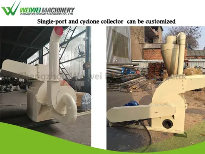 Weiwei woodworking waste wood sawdust making machinery