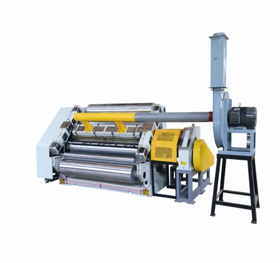 Single Facer Machine for 2 Ply Corrugated Cardboard Production