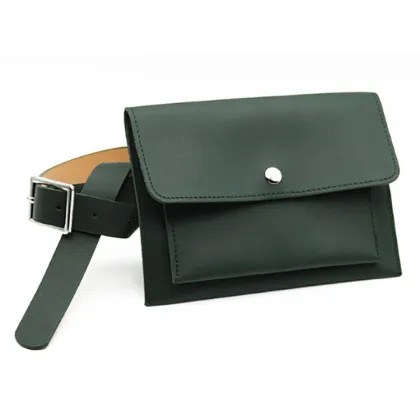 Lady Waterproof Pu Leather Waist Tool Bag