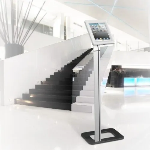 Adjustable Theft Resistant Tablet Floor Stand 