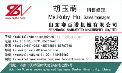 Baby Cereal Powder Food Making Machine Production Plant