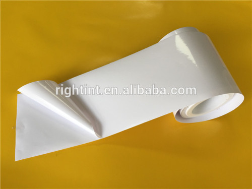 White Printable Adhesive Vinyl Roll, High Quality White Printable ...