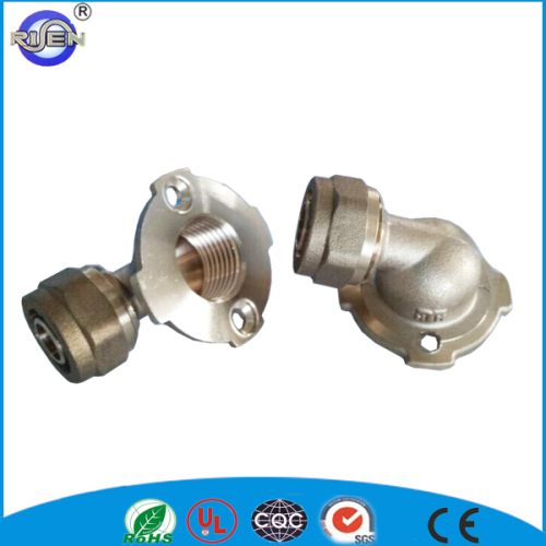 2016 hot selling brass elbow swivel fitting with base hydraulic fittings