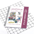 Custom garden style magnetic snap sketch notebook