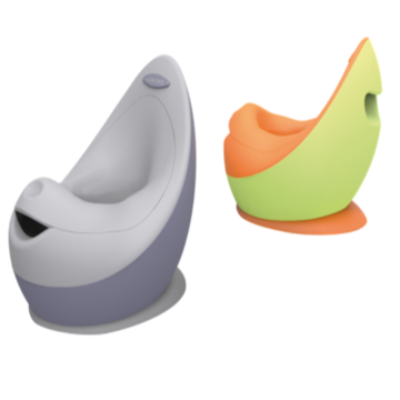 New Type Potty Spacecraft Shape Baby Potty Trainer