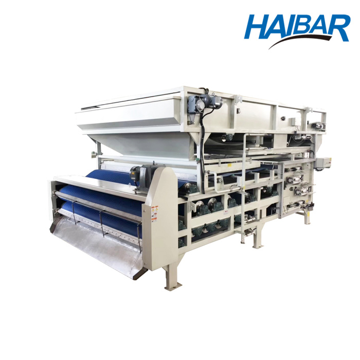 HTE3-1000 Triple-Belt Thickening & Dewatering System