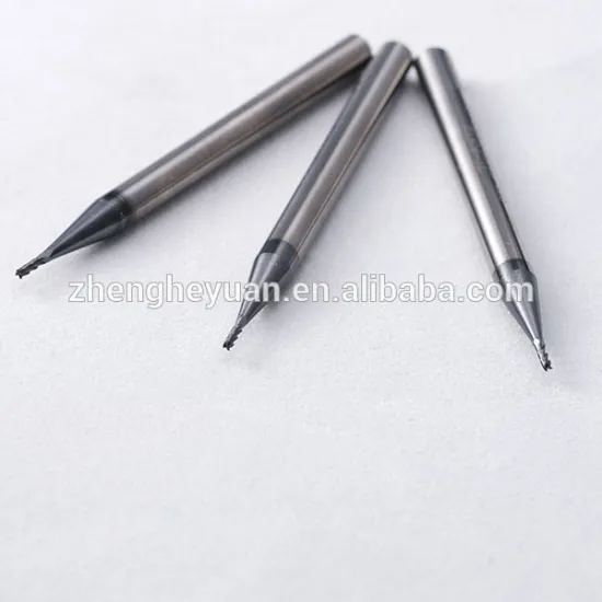 2 flutes 3flutes 4flutes cutting tools carbid end mill -ZHY