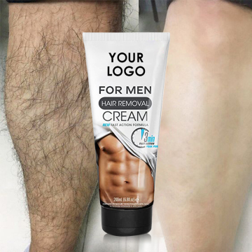 Logo all'ingrosso Logo personalizzato Body Body Hair Spray &amp; Cream per uomini
