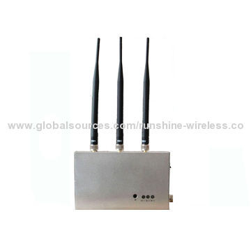 3-band Indoor High-performance 4G LTE Mobile Signal Jammer Breaker, 5W Power Consumption