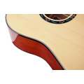 Spruce wood acoustic guitar