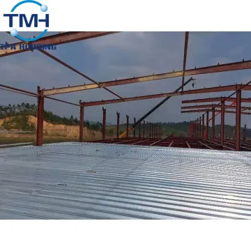 sandwich steel frame structural workshop warehouse