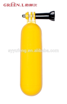 Multifunction Bobber Floating Handheld Stick Floaty Grib W/ Wrist Strap for Go pro Heros series