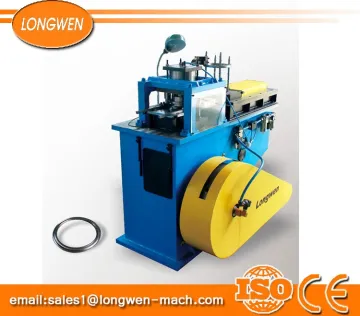 Automatic Paint Pail Bucket Barrel Tin Can Lid Cover Ring Making Machine