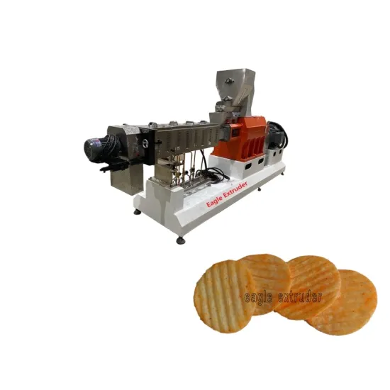 Triangle Shape Doritos Corn Fried Chips Manufacturing Machine