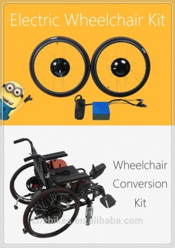 Factory price electric wheelchair motor kit with brushless geared motor