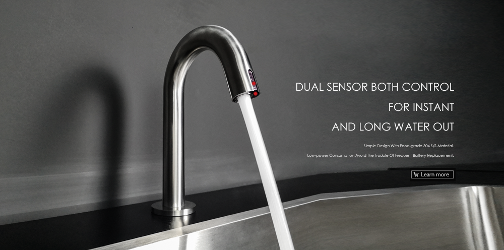 Dual Handle Sensor Faucet