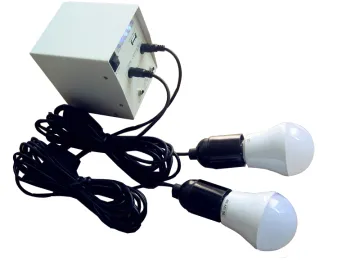 12v Indoor Solar Lighting Home Lamp System