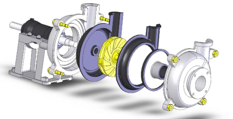 slurry pump Rubber liners 