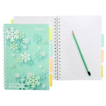 Dostosowane spiralne notebooki z wysokiej jakości drukowaniem