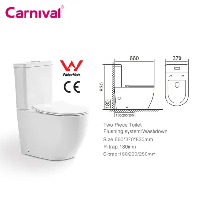 Minimalist Washdown Bathroom Sanitary Ware Set