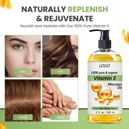 Private Label Vitamin E Body Massage Oil