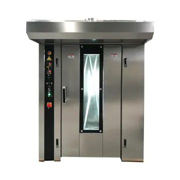 Rotary Baker Rack Baking Industrial Oven Rotary for Bakery Bread Sale, 16 64 32 Tray Electric Diesel Gas Bakery Rotary Oven Price