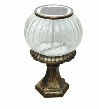 Outdoor Led / Lvd 1w Solar Power Table Lamps Multi Crystalline Silicon Panel